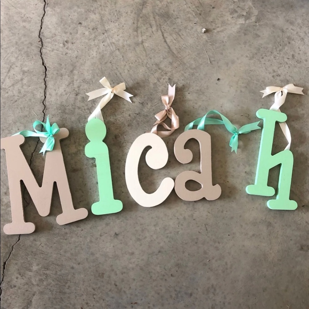 “Micah” nursery decor